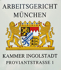 Arbeitsgericht München - Kammer Ingolstadt